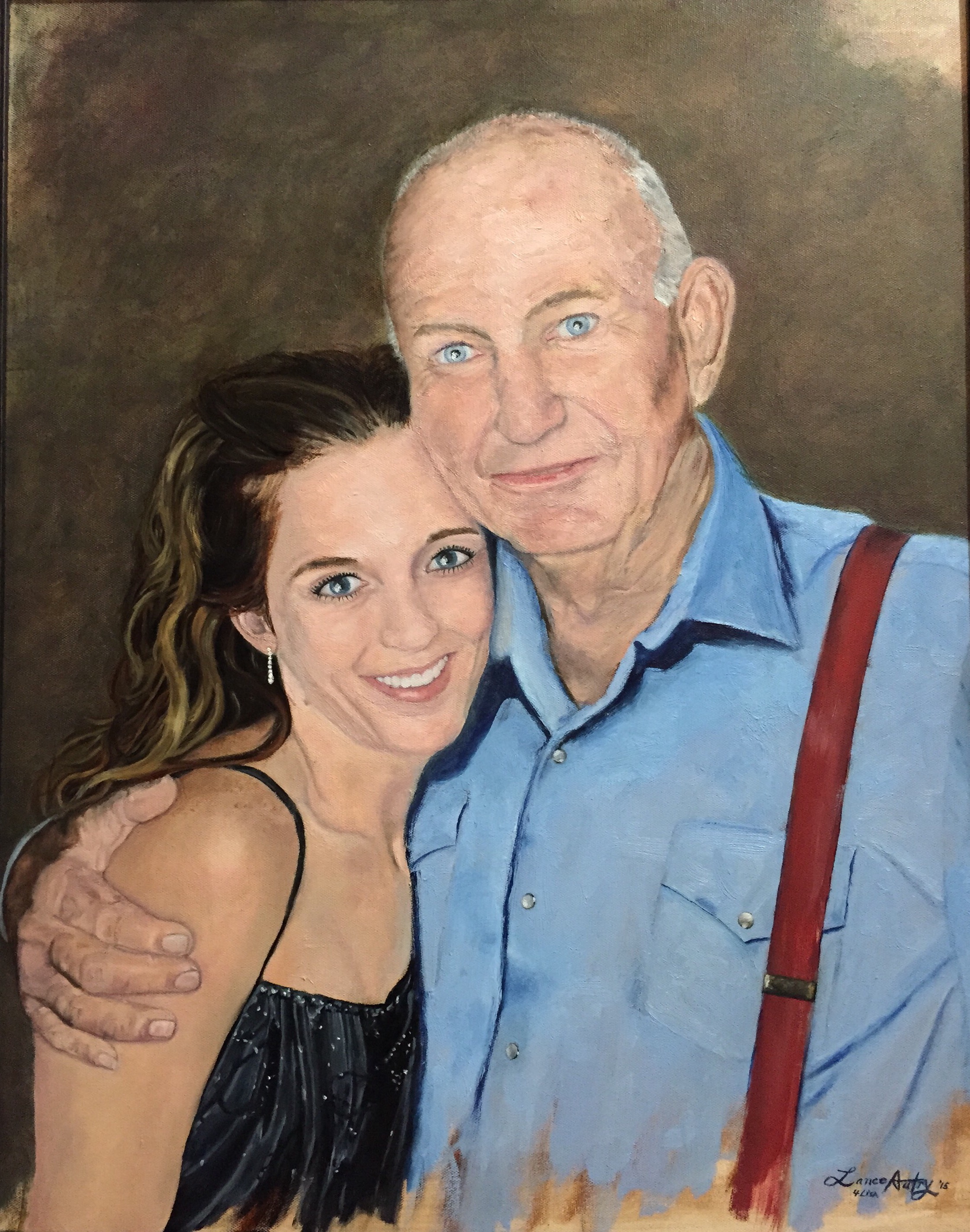 Woman and Her Grandfather